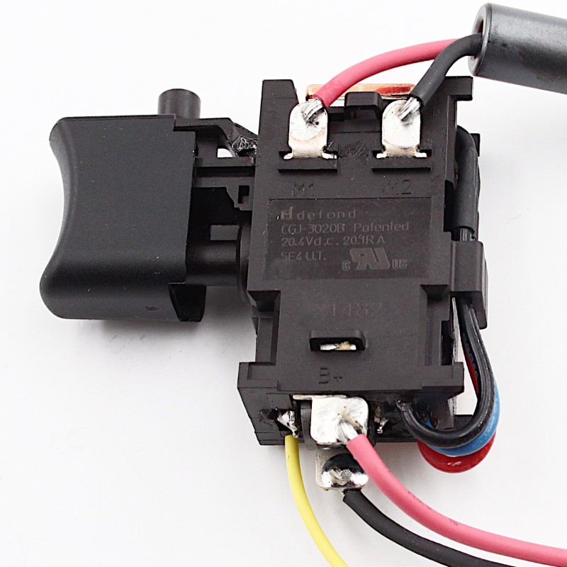 Interrupteur pour perceuses / visseuses MAKITA DF457D / DF488D Interrupteur pour perceuses / visseuses MAKITA DF457D / DF488D