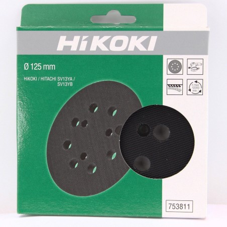 Plateau 753811 ponceuse excentrique HITACHI/HIKOKI modèles SV13YA - SV13YB