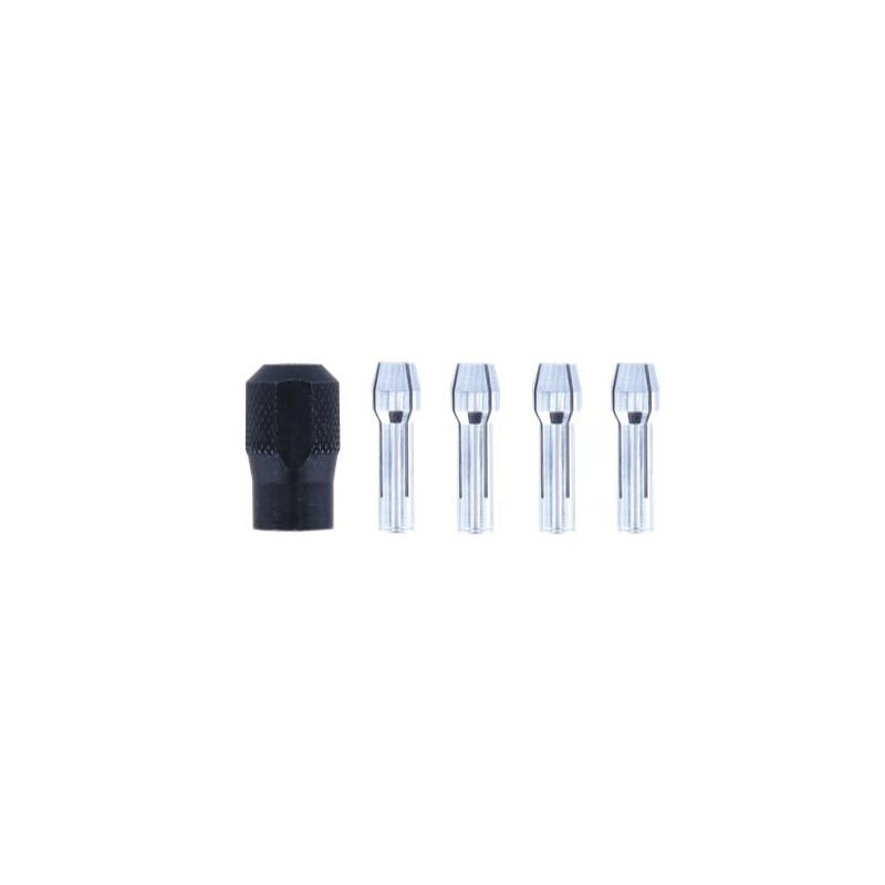 Kit 4 pinces porte outils et écrou DREMEL 4485 Kit 4 pinces porte outils et écrou DREMEL 4485