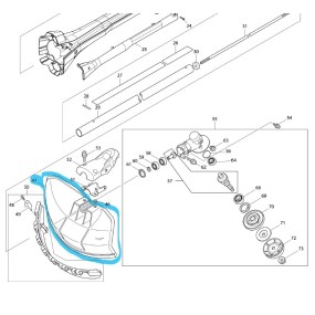 Carter de protection débroussailleuses DOLMAR MS-335.4T / MS4304C