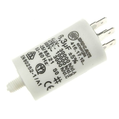 Condensateur de démarrage puissance 6.3 MF par 450 VOLT