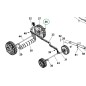 Rondelle Frein 90574276 tondeuse BLACK ET DECKER BDMOW1400 Rondelle Frein 90574276 tondeuse BLACK ET DECKER BDMOW1400
