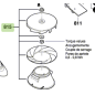 Ventilateur F016F05643 pour souffleur BOSCH ALB18LI