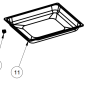 Lèche-frite fours AIRLUX AFC106 - AFP110IX - AFP211WH