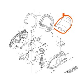 Carter de protection pour taille-haies MAKITA / DOLMAR