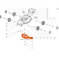 Support de lame pour tondeuse EINHELL GC-PM 40/2