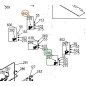 Support injecteur Z57G127 AV DROIT cuisinières GLEM AA65CMIXN, AR854GI, AT64IX Support injecteur Z57G127 AV DROIT cuisinières GLEM AA65CMIXN, AR854GI, AT64IX