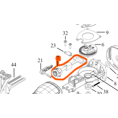 Tringle de course pour scie sabre Black & Decker BES301