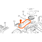 Tringle de course pour scie sabre Black & Decker BES301 Tringle de course pour scie sabre Black & Decker BES301