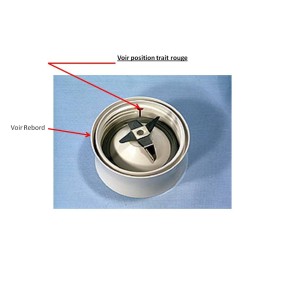 Embase Bol mixer KENWOOD BL540 - BL546 -