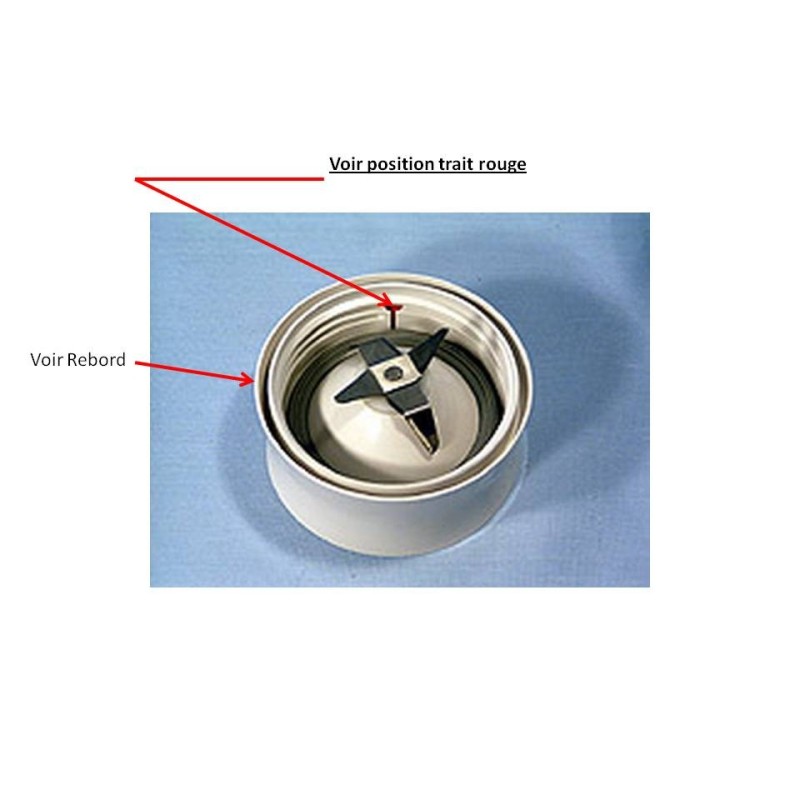 Embase Bol mixer KENWOOD BL540 - BL546 -