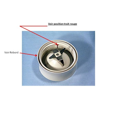 Embase Bol mixer KENWOOD BL540 - BL546 -