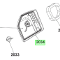 Couvercle boîte à air taille-haies RYOBI RHT25X60RO - RHT25X55R