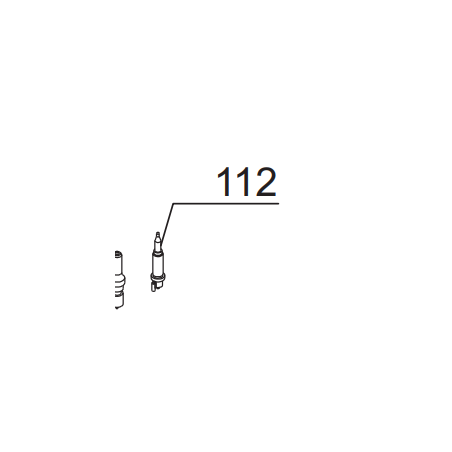 Thermocouple foyer triple couronne table de cuisson AIRLUX ATV63