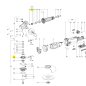 Pignons de renvoi d'angle meuleuses METABO WEA 15-125 Quick