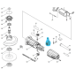 Interrupteur 650560-8 meuleuse MAKITA modèle GA5030