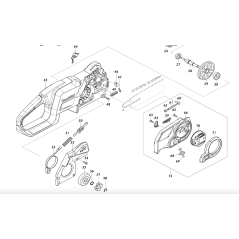Carter tension de chaîne tronçonneuse MAKITA DUC407