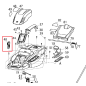 Clé de sécurité tondeuse MAKITA DLM330