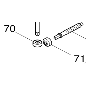 Roue conique tronçonneuse MAKITA UC3541A