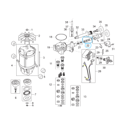 Injecteur pour nettoyeur haute pression NILFISK MC2C / Premium 190