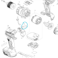 Levier inverseur pour perceuse / visseuse MAKITA BDF440 - DTD145 Levier inverseur pour perceuse / visseuse MAKITA BDF440 - DTD145