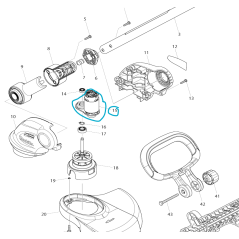 Moteur pour coupe-bordures MAKITA DUR181