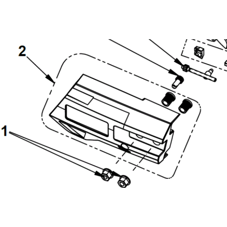 Carter tension chaîne tronçonneuses RYOBI RY36CSX40B - RY36CSX30B