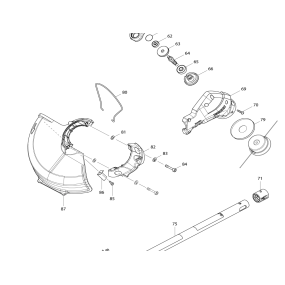 Carter de protection MAKITA DUR182L - DUR182U