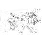 Turbine de remplacement souffleur MAKITA DUB187
