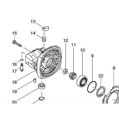 Ressort de bouton meuleuse MAKITA GA4530