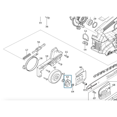 Pignon de tronçonneuse MAKITA DUC405 - DUC406