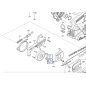 Pignon de tronçonneuse MAKITA DUC405 - DUC406
