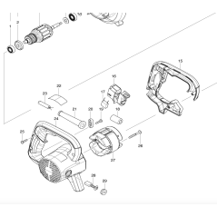Interrupteur pour souffleur MAKITA UB1103