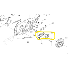 Pompe à graisse tronçonneuse MAKITA UC3541A