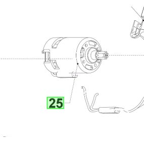 Moteur scie circulaire RYOBI R18CSP