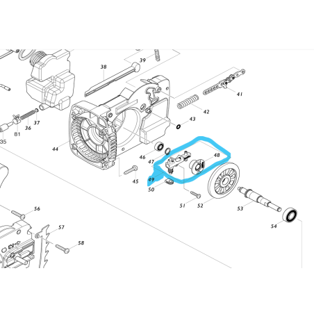 Pompe à huile tronçonneuse MAKITA UC4051A