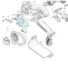 Pignon pour élagueur MAKITA DUC150