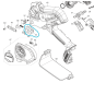 Pignon pour élagueur MAKITA DUC150