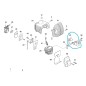 Bobine d'allumage débroussailleuse MAKITA EM2600U