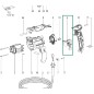 Interrupteur perceuses METABO SBEV1000-2 / SBEV1300-2S Interrupteur perceuses METABO SBEV1000-2 / SBEV1300-2S
