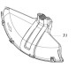 Carter de protection débroussailleuse MAKITA UR012G Carter de protection débroussailleuse MAKITA UR012G