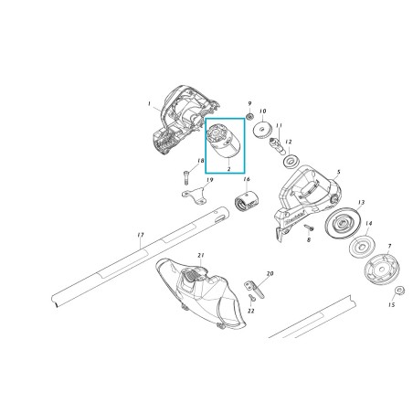 Moteur coupe-bordures MAKITA DUR194