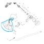 Carter de protection coupe-bordures MAKITA DUR189