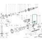 Interrupteur meuleuses d'angle METABO WEPBA 17-125 Quick DS Interrupteur meuleuses d'angle METABO WEPBA 17-125 Quick DS