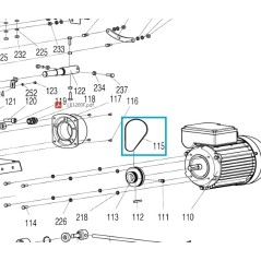 Courroie pour scie à ruban MAKITA LB1200F