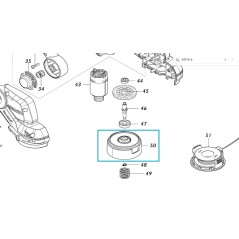 Support de bobine coupe-bordures MAKITA DUR193