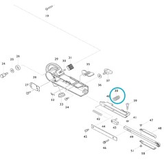 Ressort de guidage 233333-0 pour lime MAKITA modèle DBS180