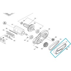 Carter de recouvrement rabot MAKITA DKP181