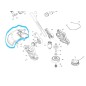 Carter de protection coupe-bordure MAKITA DUR193