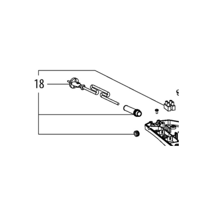 Câble alimentation scie à onglets METABO KGS 254 M (13254000)